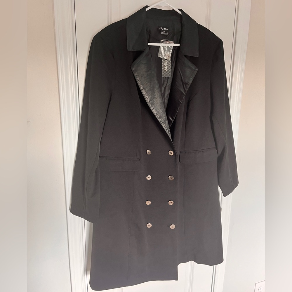City Chic Tuxedo Dress, L / 20 – with tags